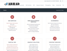 Tablet Screenshot of efarhad.com